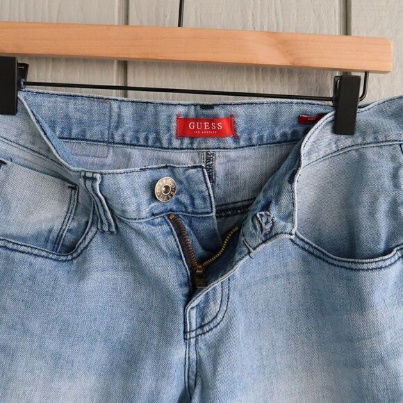 GUESS Men's Halsted Fit Medium Rise Tapered Jeans - Picture 7 of 14